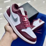 Air Jordan 1 Low Bordeaux Red
