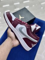 Air Jordan 1 Low Bordeaux Red - Image 2