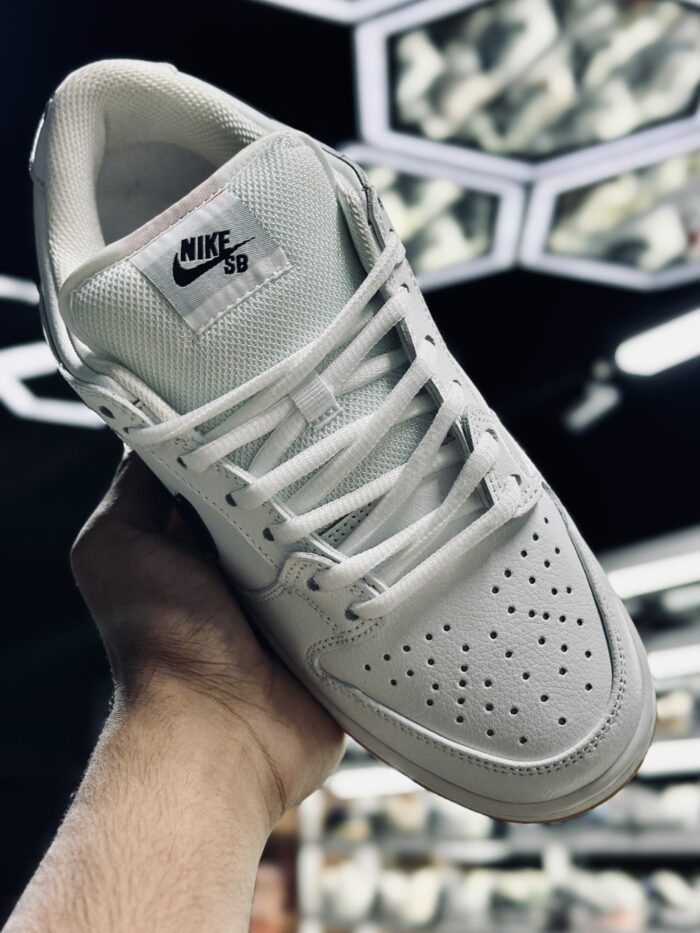 Nike SB Dunk Low Pro White Gum - Image 3