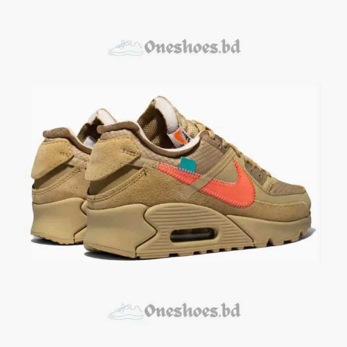 Nike Air Max 90 X OFF-WHITE Desert Ore 1:1 - Image 3