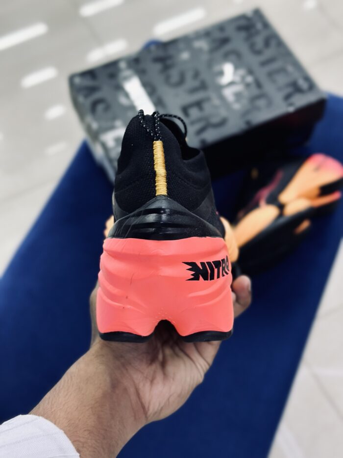 Puma Fast-RB Nitro Elite FF Black  Sun Stream Sunset Glow - Image 5
