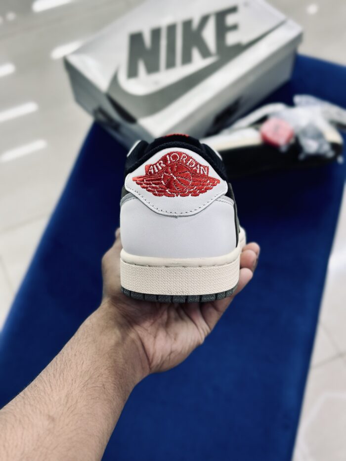 Air Jordan-1 Low OG SP Travis Scott Olive - Image 5
