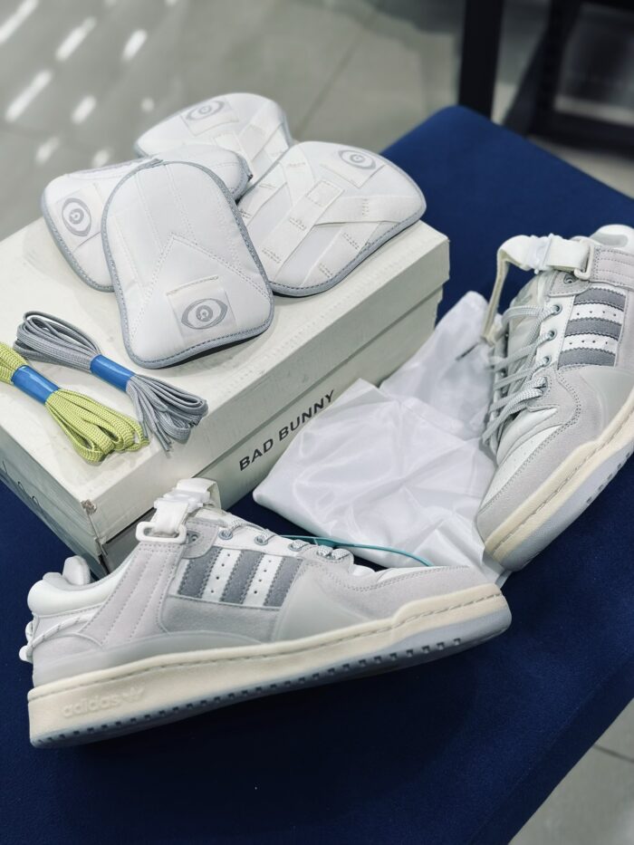 Adidas Forum Buckle Low Bad Bunny Off White Sail Beige Cream - Image 6