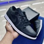 Air Jordan 1 Low Black Elephant