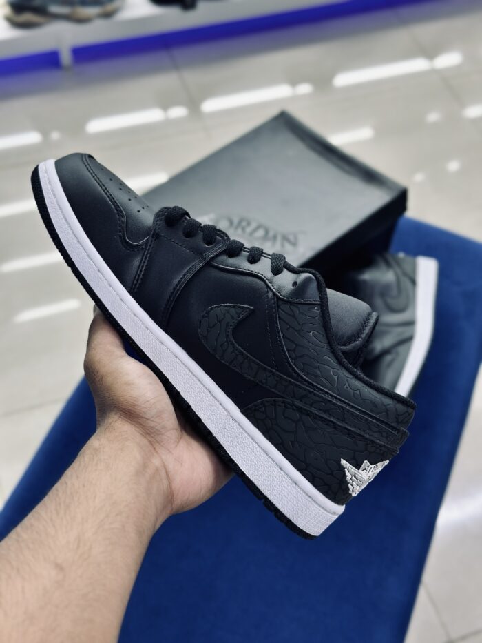 Air Jordan 1 Low Black Elephant - Image 2