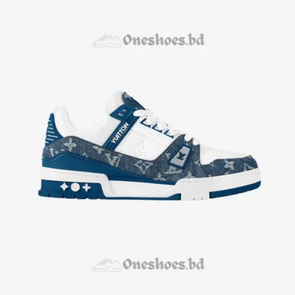 Louis Vuitton Trainer Monogram Denim White/Blue