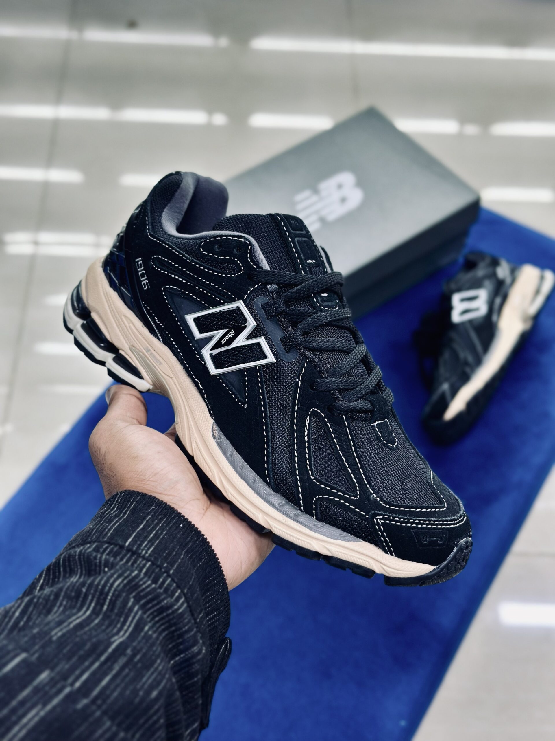 img_3602 New Balance 1906R Black Taupe - Image 1