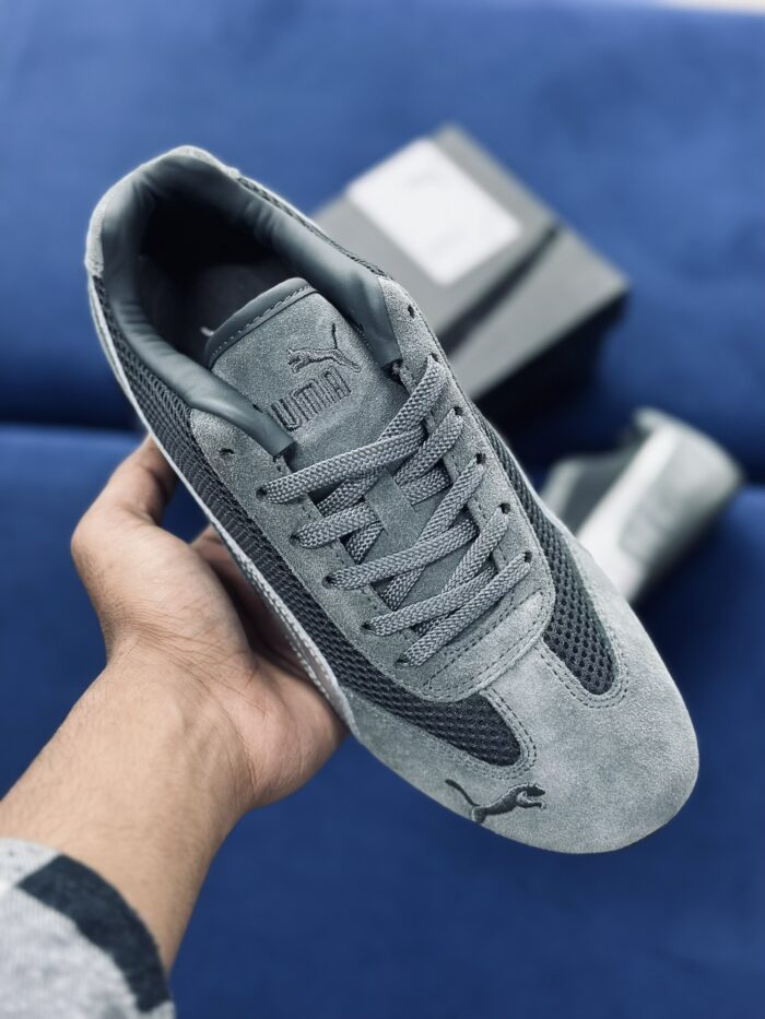 Puma Speedcat Premium Shadow Grey Matte Silver 1:1 - Image 3
