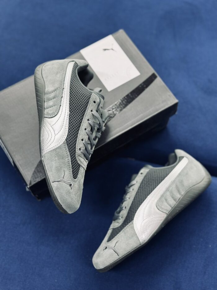 Puma Speedcat Premium Shadow Grey Matte Silver 1:1 - Image 4