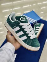 Adidas Campus 00s Dark Green Cloud White