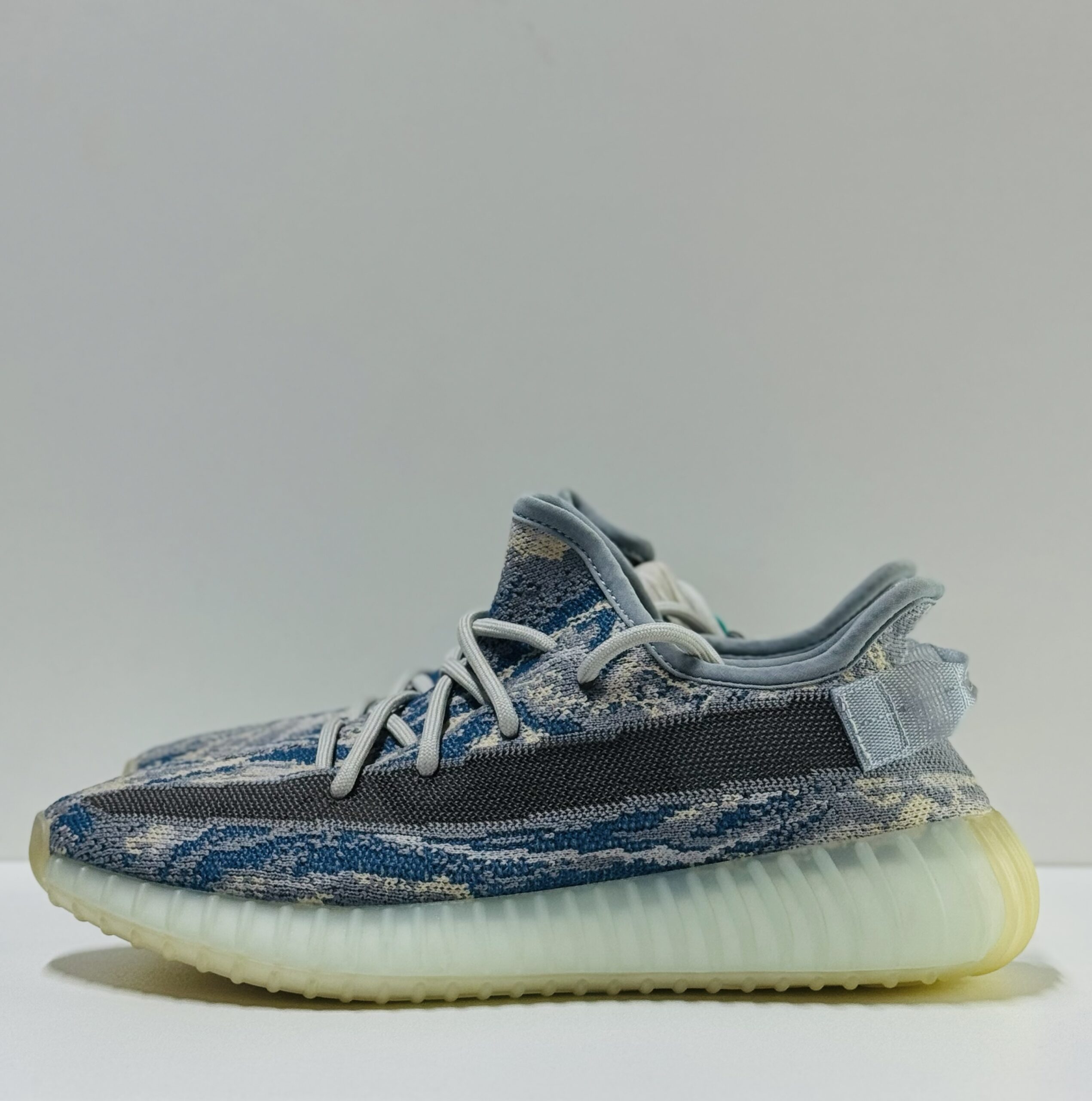 img_4402 Adidas Yezzy Boost 350 MX Blue(Mirror Copy-1:1) - Image 1