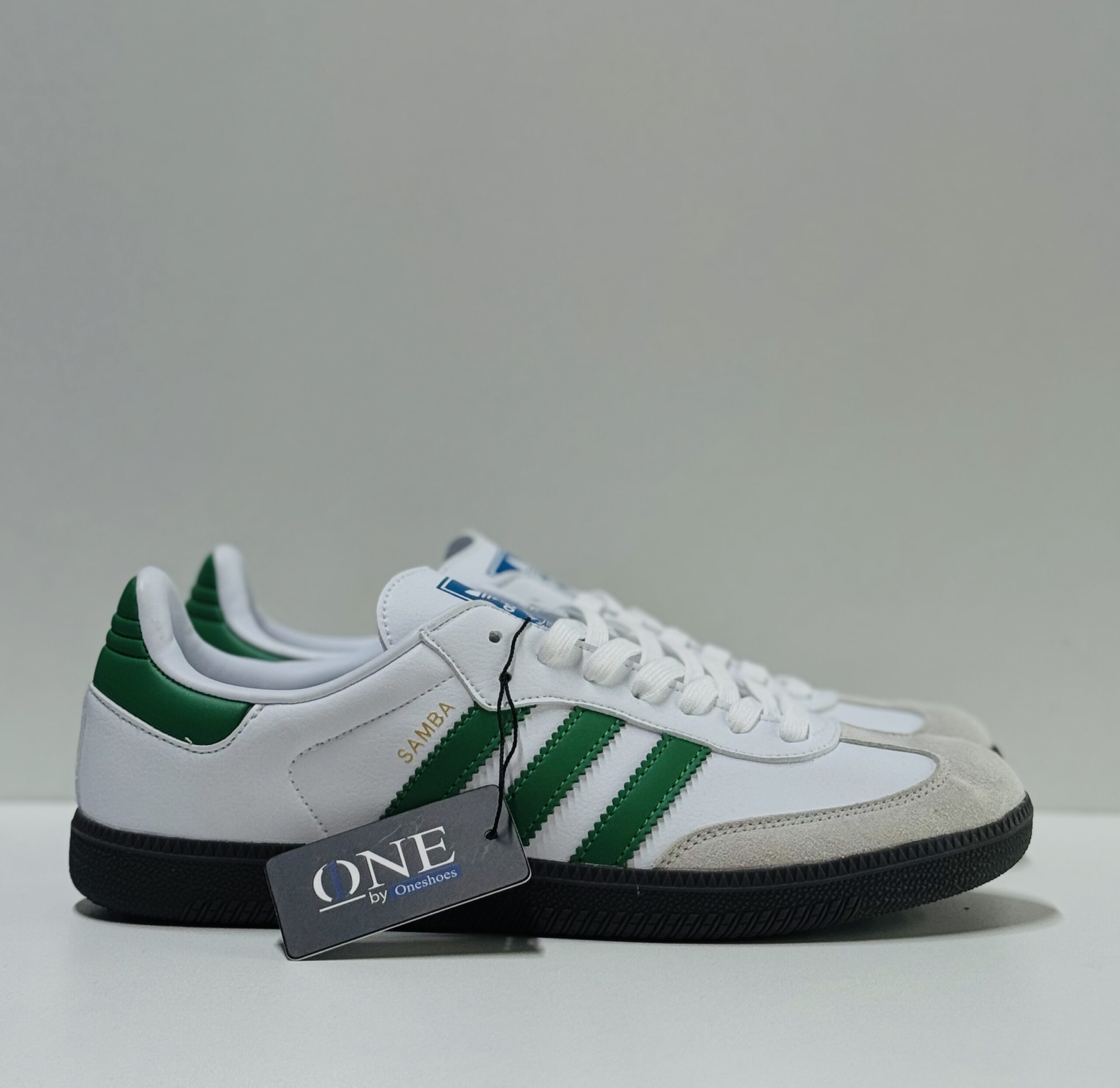 img_4892 Adidas Samba OG Footwear White Green (Mirror Copy-1:1) - Image 1