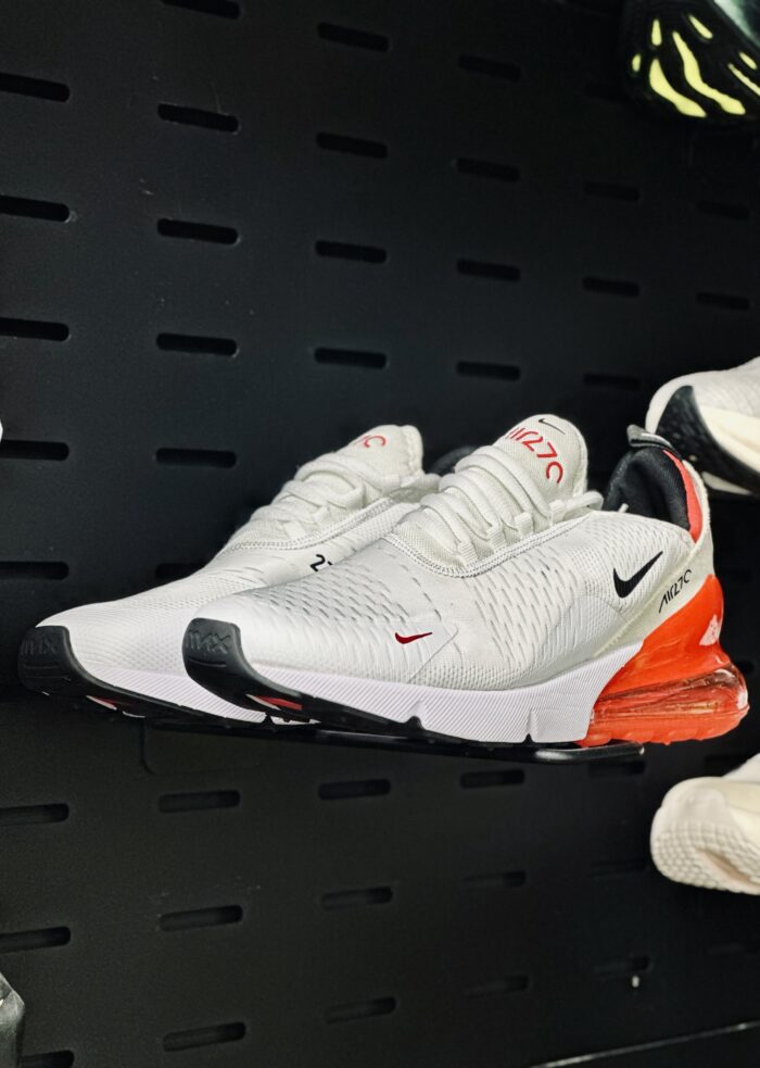 Nike Air Max 270 White Black University Red - Image 3