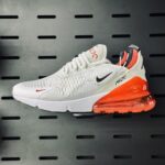 Nike Air Max 270 White Black University Red