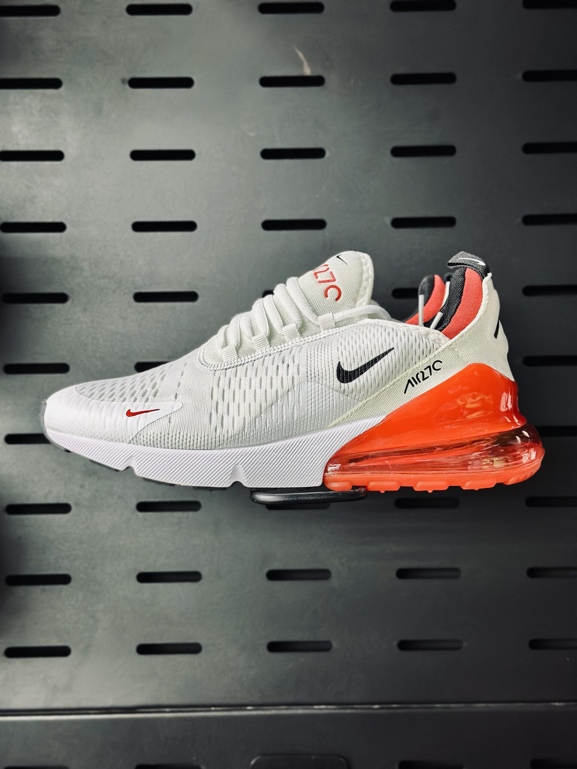 img_3887 Nike Air Max 270 White Black University Red - Image 1