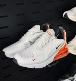 Nike Air Max 270 White Black University Red - Image 5