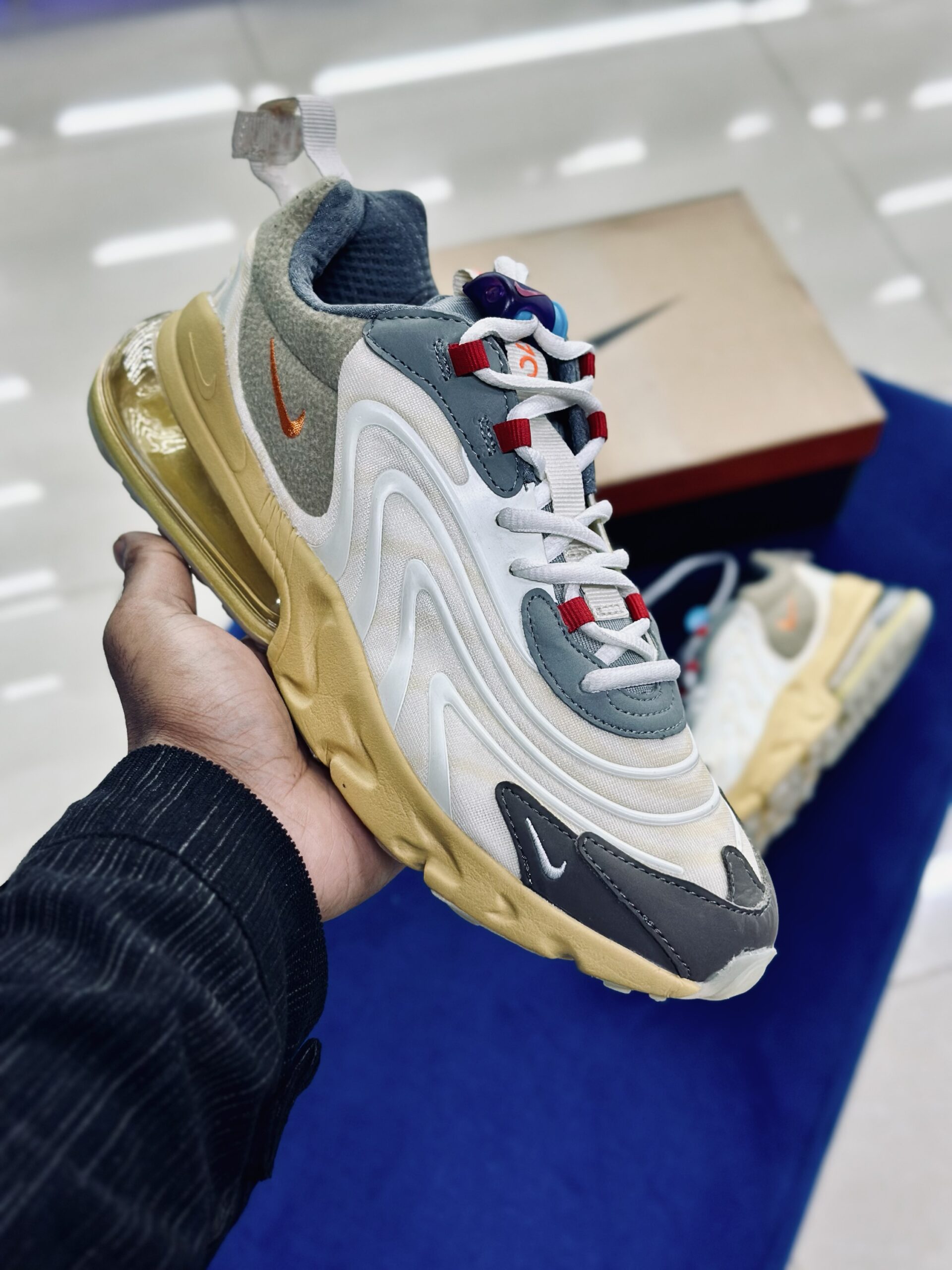 img_3947 Nike Air Max 270 React ENG Travis Scott Cactus Trails - Image 1