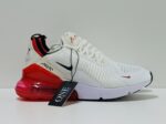 Nike Air Max 270 White Black University Red(Mirror Copy-1:1)