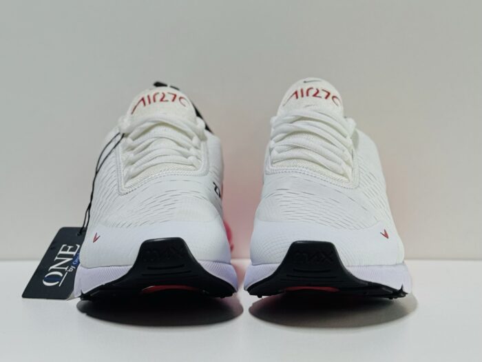 Nike Air Max 270 White Black University Red(Mirror Copy-1:1) - Image 4
