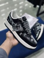 Nike Air Force 1 Low X Louis Vuitton  Black - Image 2