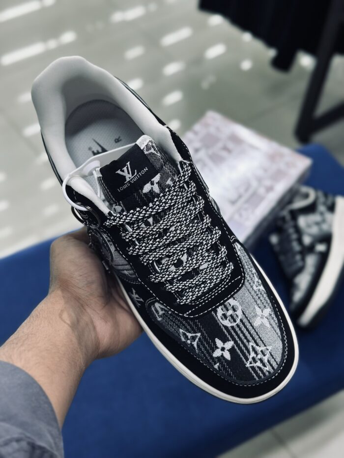 Nike Air Force 1 Low X Louis Vuitton  Black - Image 4