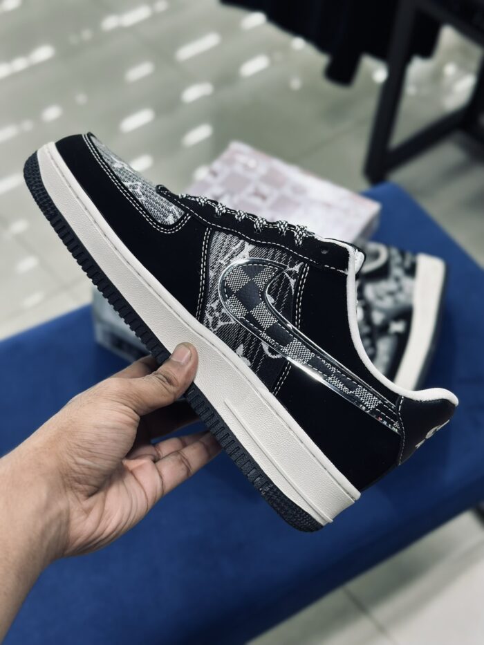 Nike Air Force 1 Low X Louis Vuitton  Black - Image 3