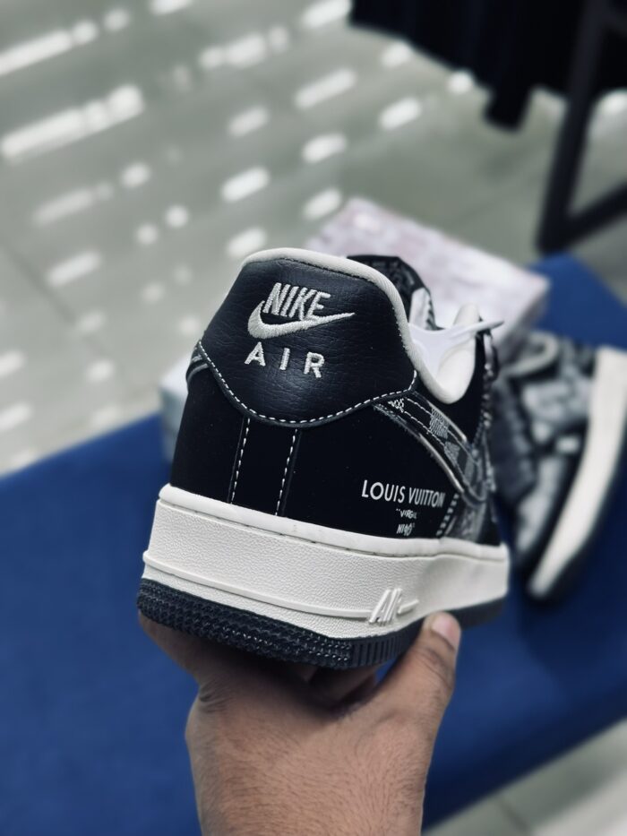 Nike Air Force 1 Low X Louis Vuitton  Black - Image 6