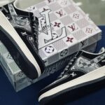 Nike Air Force 1 Low X Louis Vuitton  Black