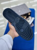 Louis Vuitton x Nike Air Jordan 1 Low OG Custom Brown - Image 6