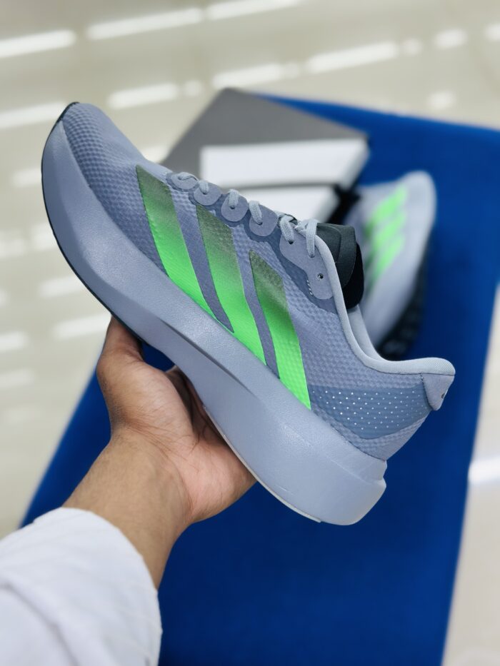 Adidas Adizero EVO SL Grey Screaming Green - Image 2