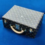 Louis Vuitton x Nike Air Jordan 1 Low OG Custom Brown - Image 8