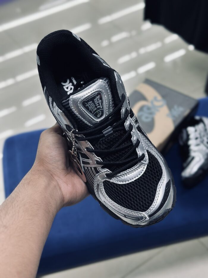 ASICS Gel-Kayano 12.1 Black Pure Silver - Image 3