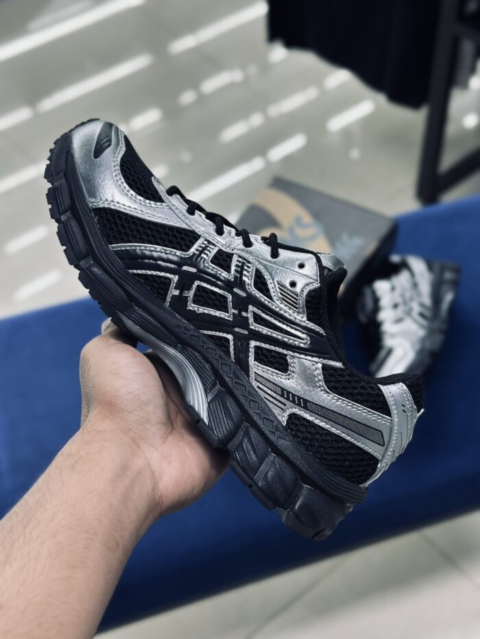 ASICS Gel-Kayano 12.1 Black Pure Silver - Image 2