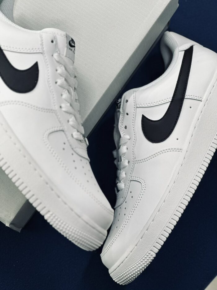 Nike Air Force-1"07 White/Black - Image 5
