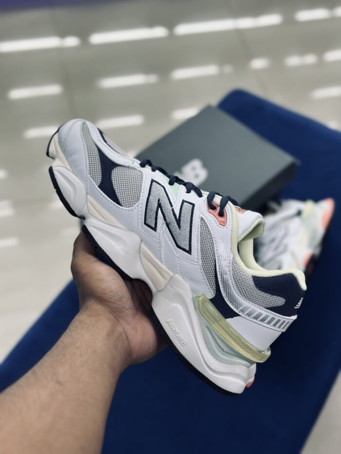 New Balance 9060 'Easter Pack - Light Grey Deep Ocean' - Image 2