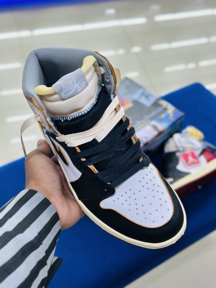 Air Jordan-1 Retro High Union Los Angles Black Teo - Image 3