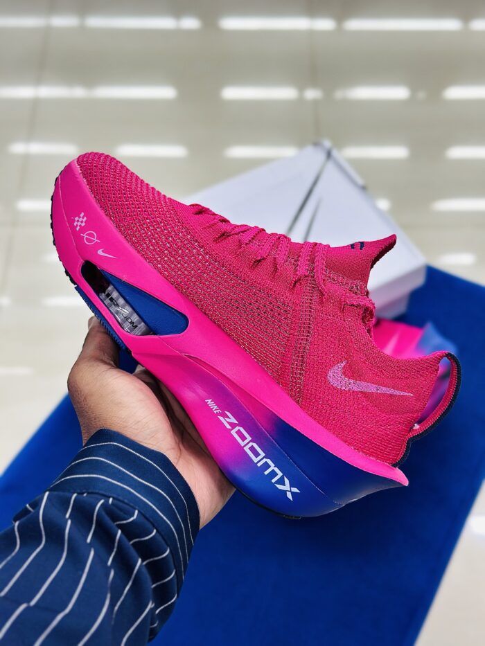 Nike Air Zoom Alphafly Next% 3 Pink/Blue - Image 2