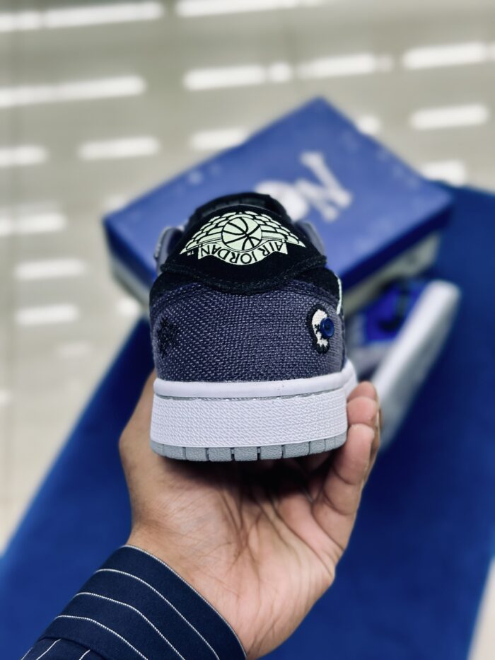 Air Jordan-1 Low OG Zion Williamson Voodoo Alternate Blue - Image 5