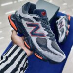 New Balance 9060 Grey Red Black
