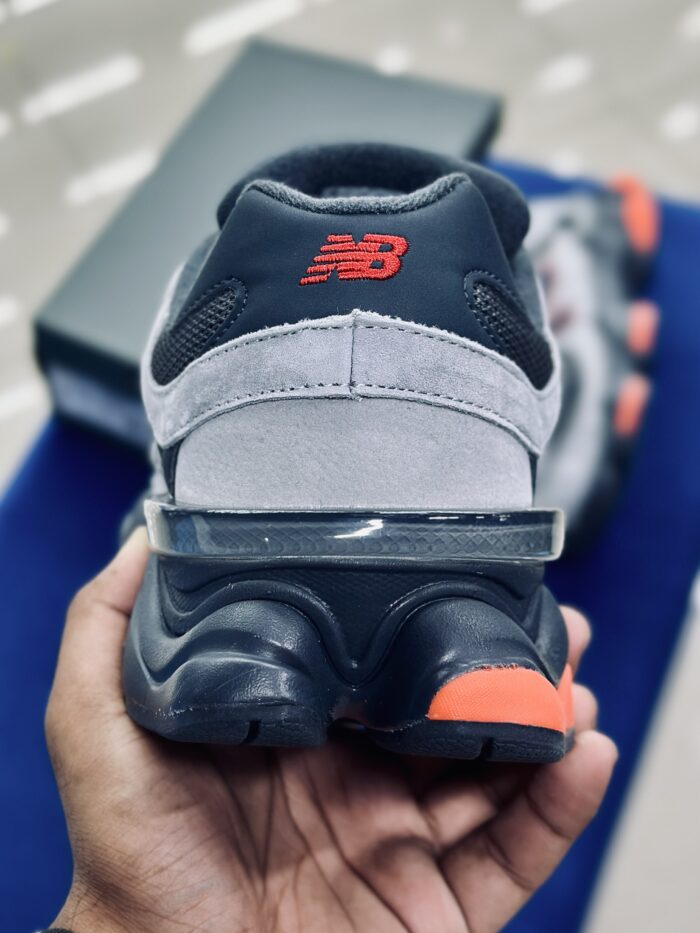 New Balance 9060 Grey Red Black - Image 5