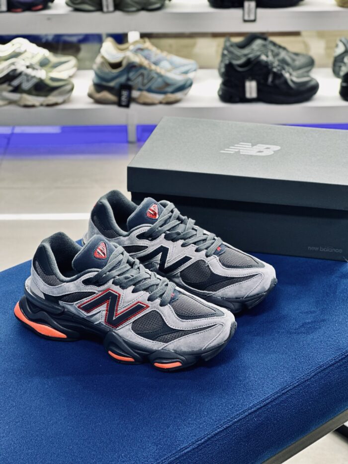 New Balance 9060 Grey Red Black - Image 6