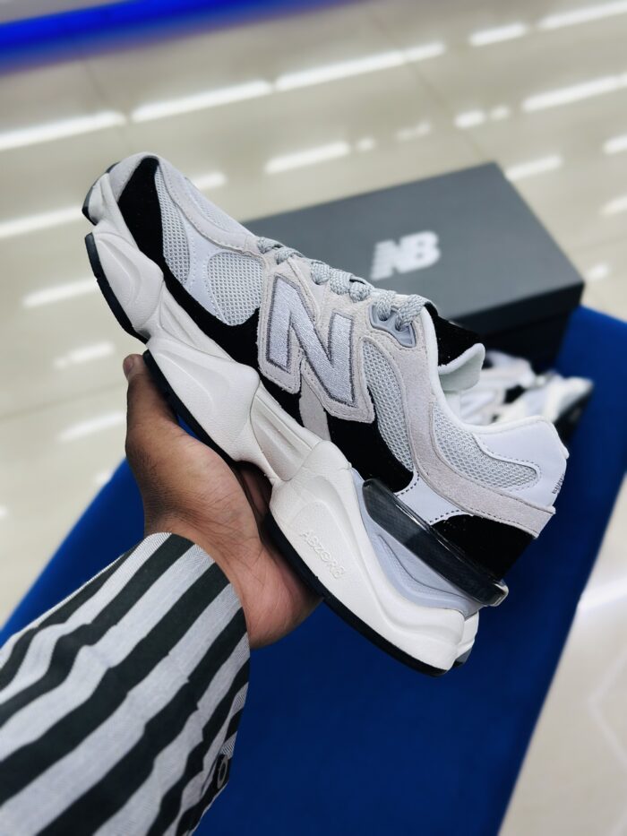 New Balance 9060 Grey Jet Black - Image 2