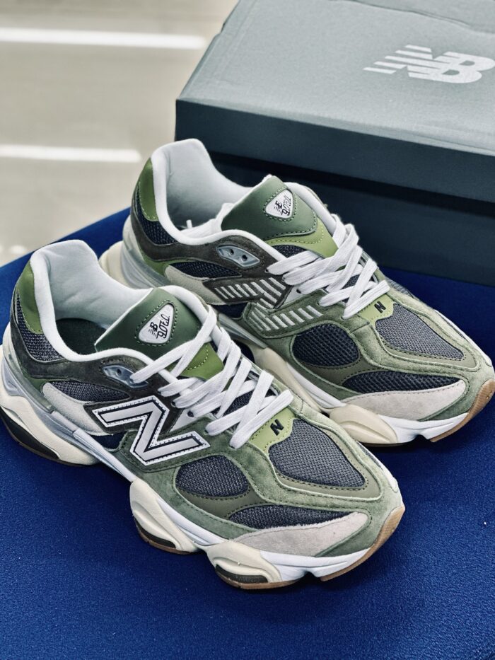 New Balance 9060 Green Grey - Image 6