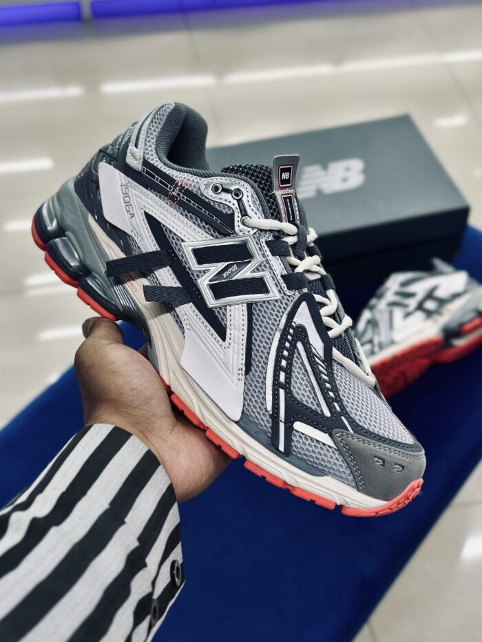 New Balance 1906A Slate Grey Drift Red - Image 2