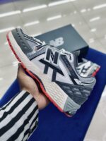 New Balance 1906A Slate Grey Drift Red - Image 3