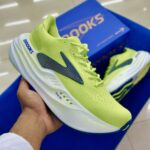 Brooks Glycerin Max 'Lime Navy Peony'