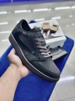Air Jordan 1 Low X Travis Scott Velvet Brown and Dark Mocha