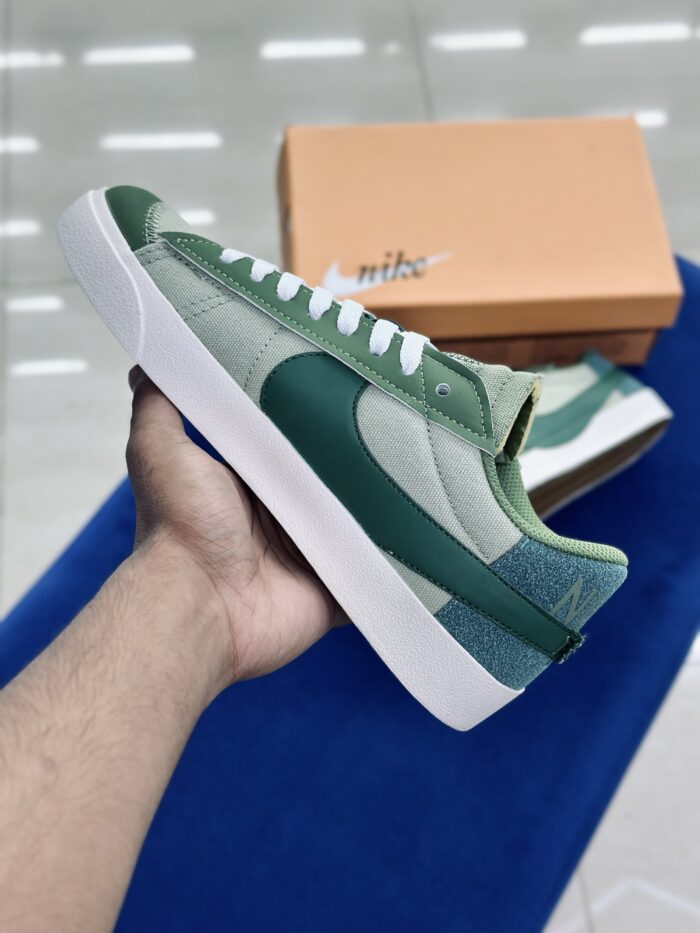 Nike Blazer Low 77 Jumbo Oil Green - Image 2