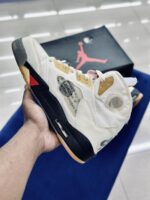 Air Jordan 5 X OFF-WHITE Sail - Image 2