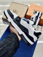 Louis Vuitton LV Trainer #54 Black White - Image 2